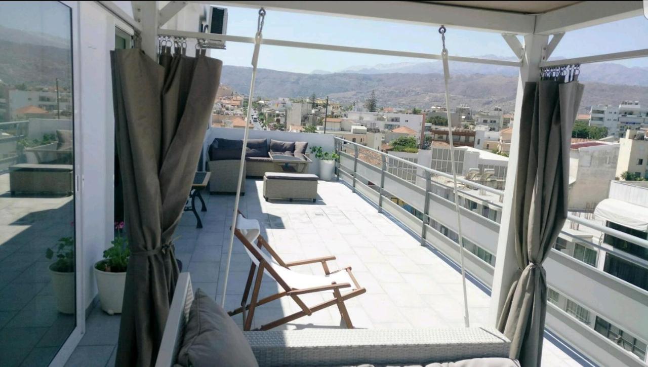 Penthouse Apartment In Chania Heart Zewnętrze zdjęcie